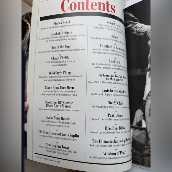 Janis Joplin Music Spotlight Collectors Edition Tribute Magazine. 2021 #1992 - Picture 3 of 4